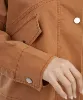 مانتو یقه شکاری کتان 