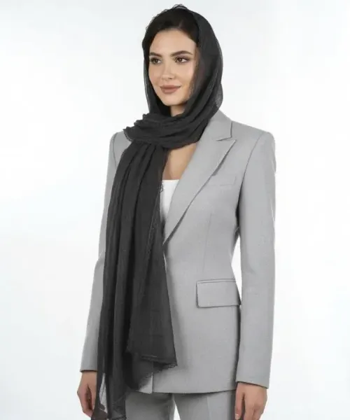 شال ارگانزا چروک